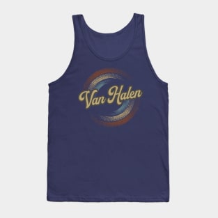Van Halen Circular Fade Tank Top